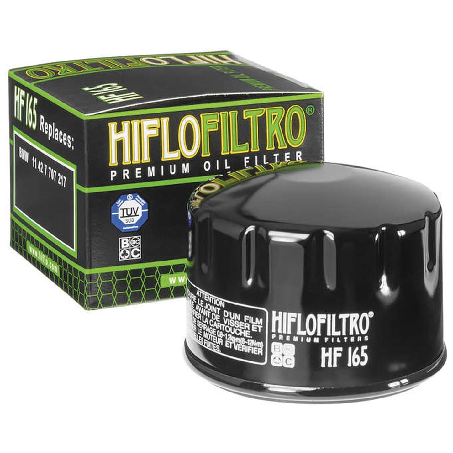 Hiflofiltro Oil Filter HF165_95206