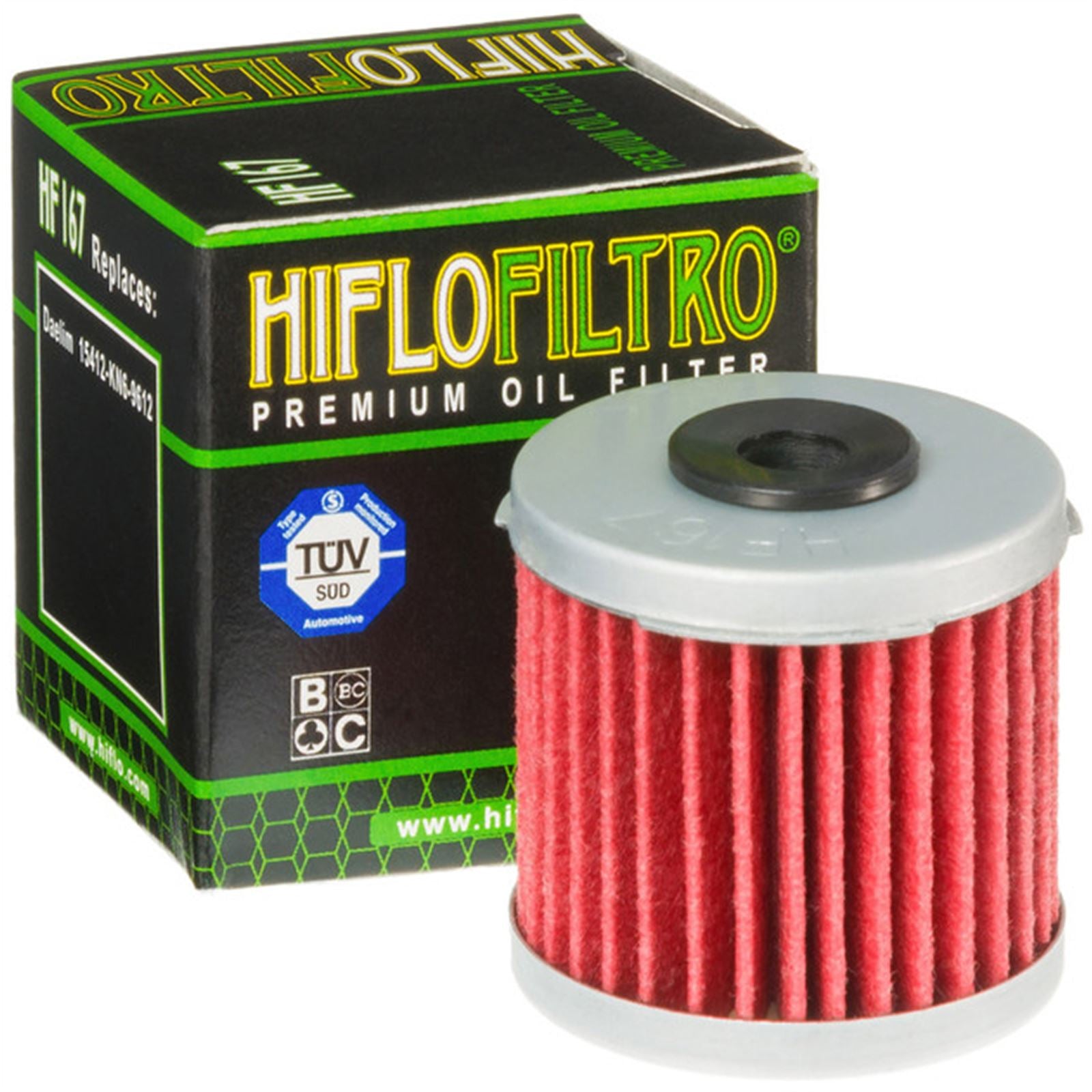 Hiflofiltro Oil Filter HF167_95209