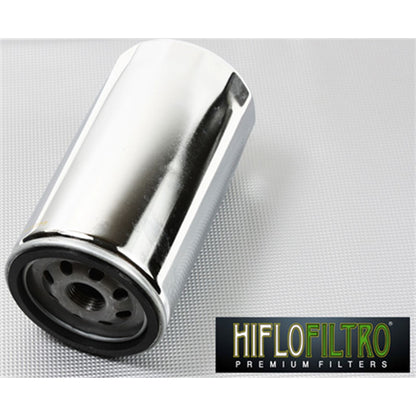 Hiflofiltro Oil Filter Chrome HF173C_560758