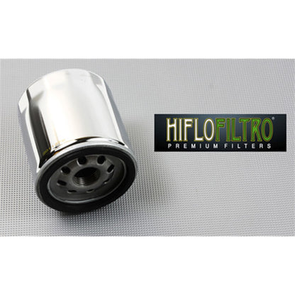 Hiflofiltro Oil Filter Chrome HF174C_560759