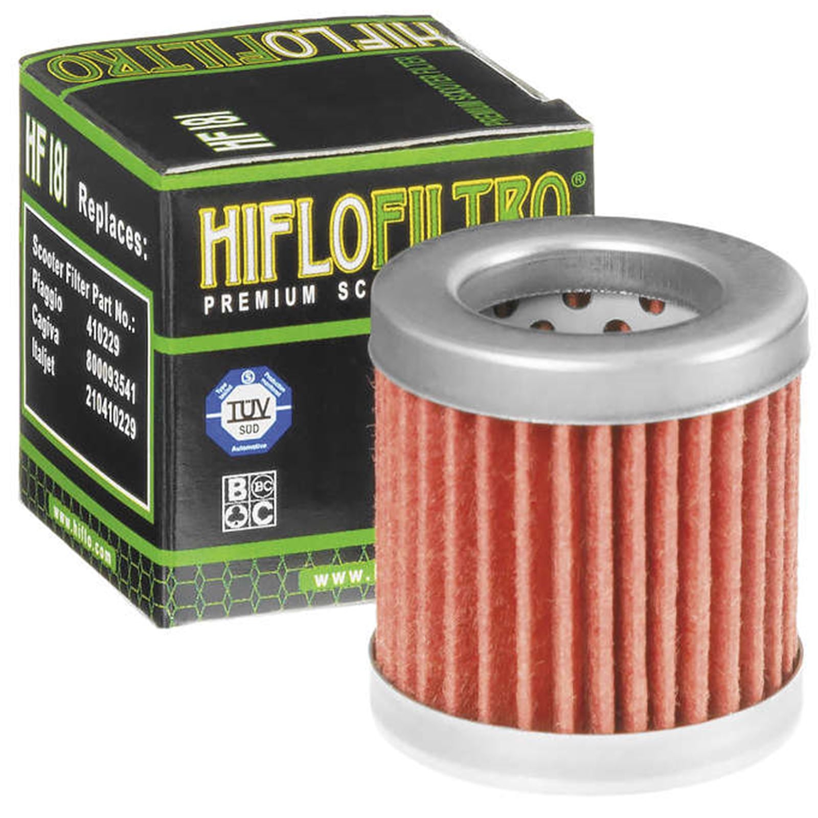 Hiflofiltro Oil Filter HF181_95382