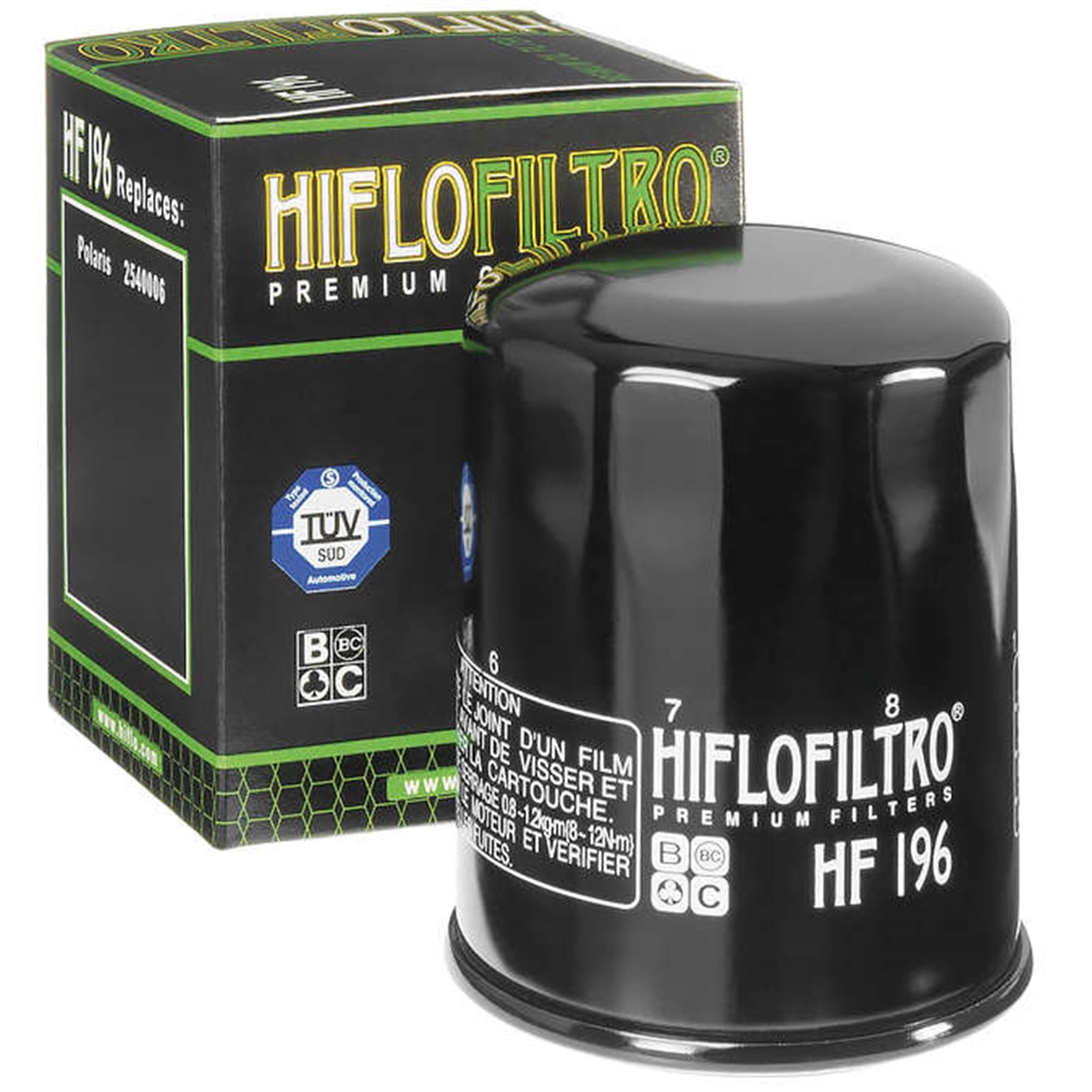 Hiflofiltro Oil Filter HF196_95548