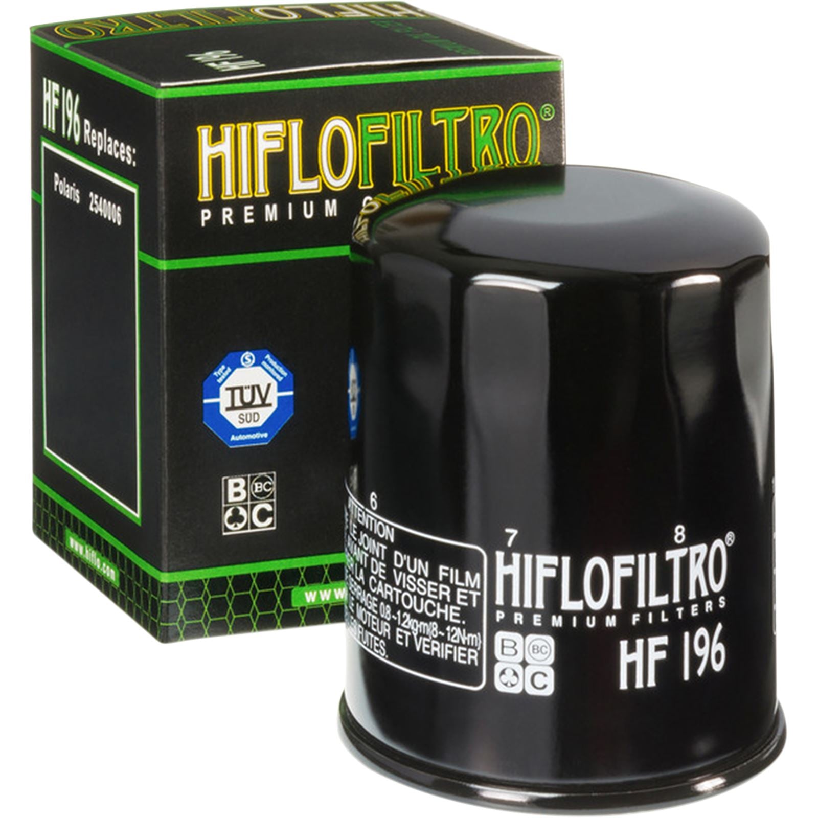 Hiflofiltro Oil Filter HF196_393592
