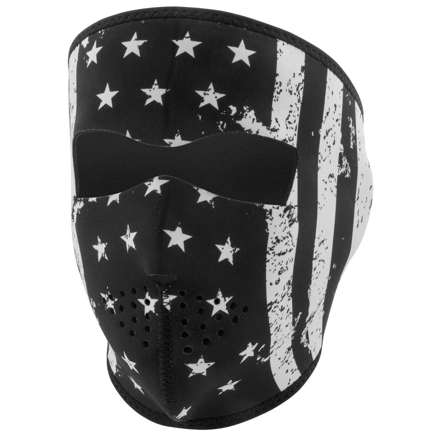 Zan Neoprene Full Mask Vintage Flat Black/White WNFM091_95632