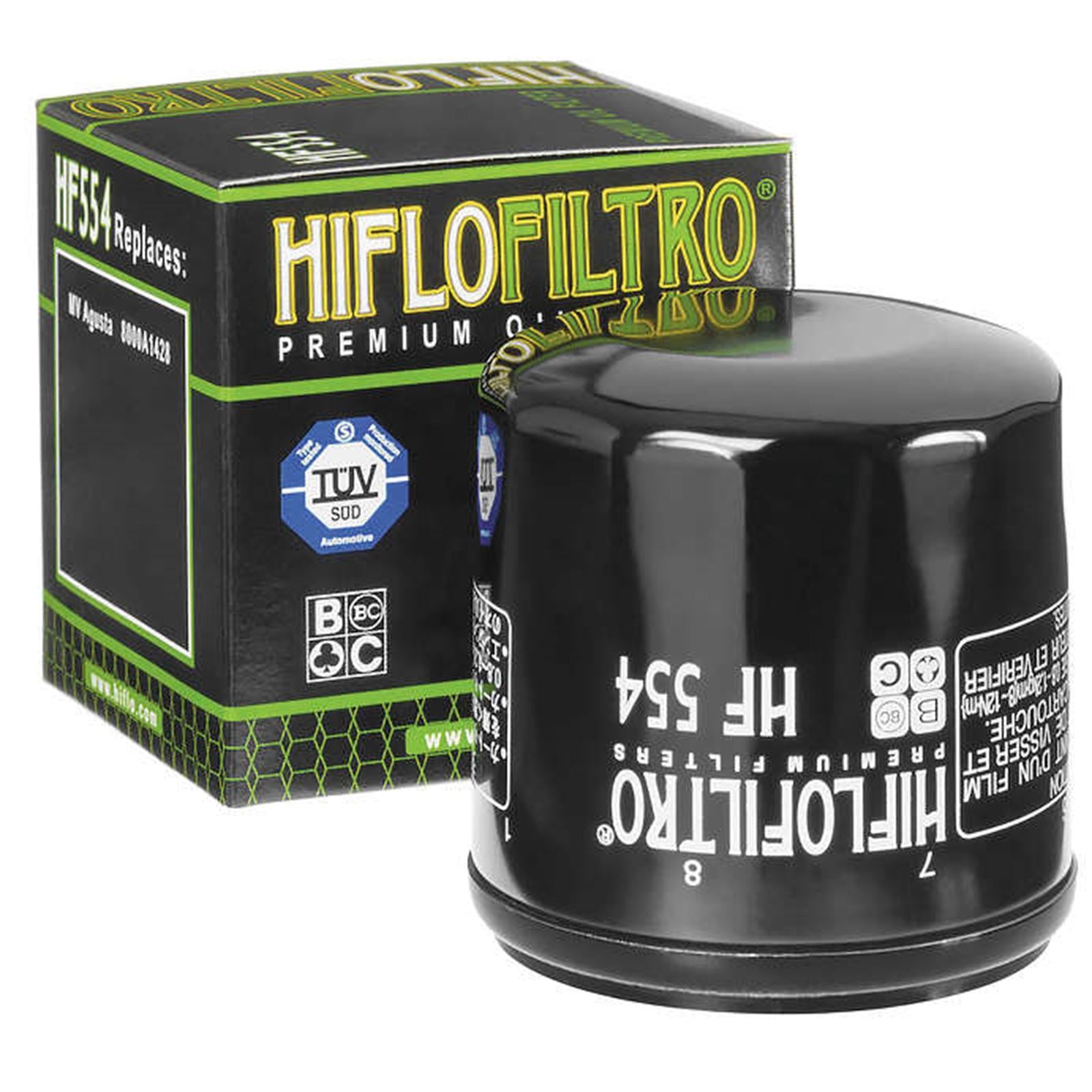 Hiflofiltro Oil Filter HF554_96000
