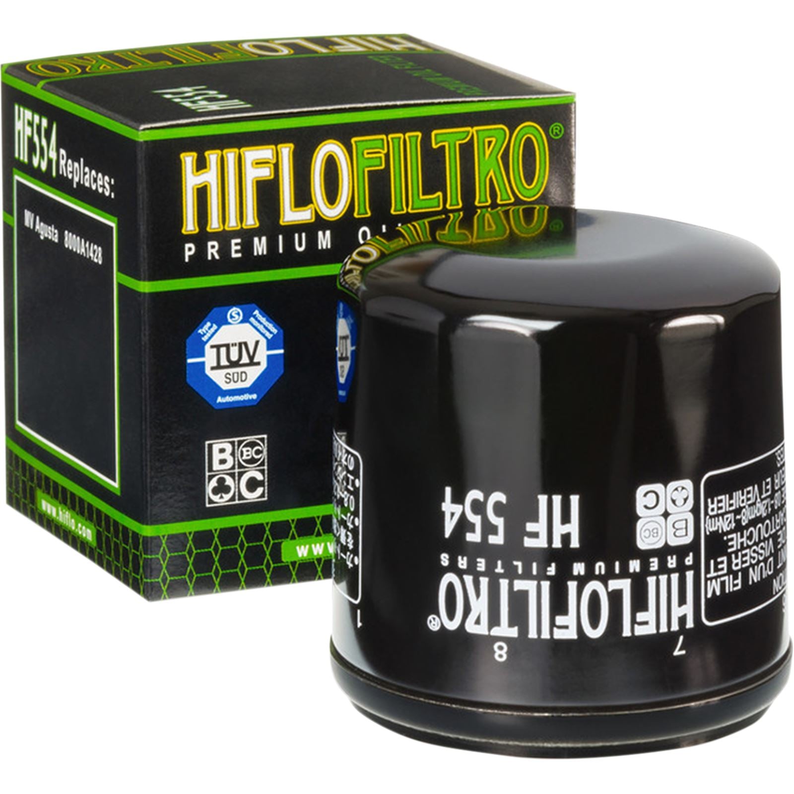 Hiflofiltro Oil Filter HF554_393095