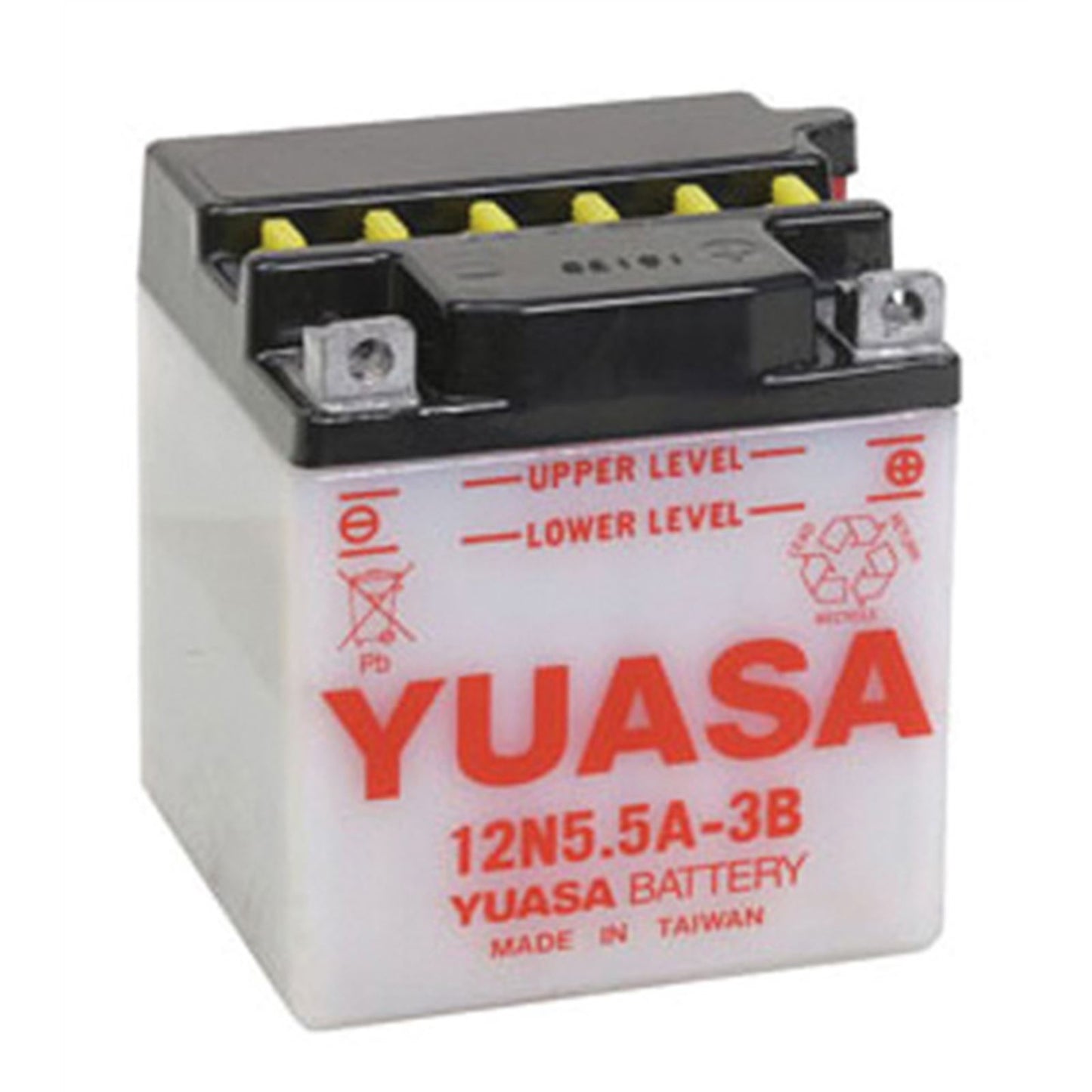 Yuasa Battery 12N5.5A-3B Conventional electrolyte Sold Separately YUAM22A5B_560836