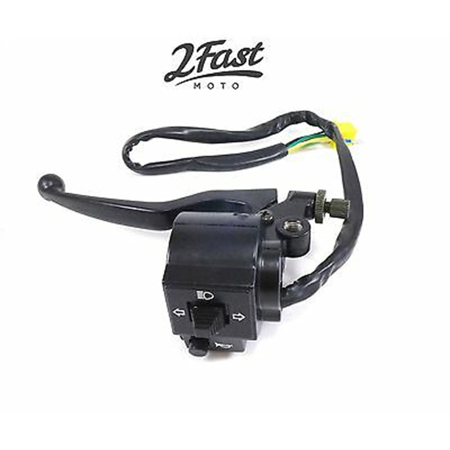 2FastMoto Left 7/8" Handlebar Switch Assembly with Clutch Lever  57500-05302 / 57500-05301_630867