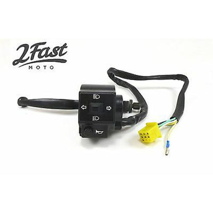 2FastMoto Left 7/8" Handlebar Switch Assembly with Clutch Lever  57500-05302 / 57500-05301_630868