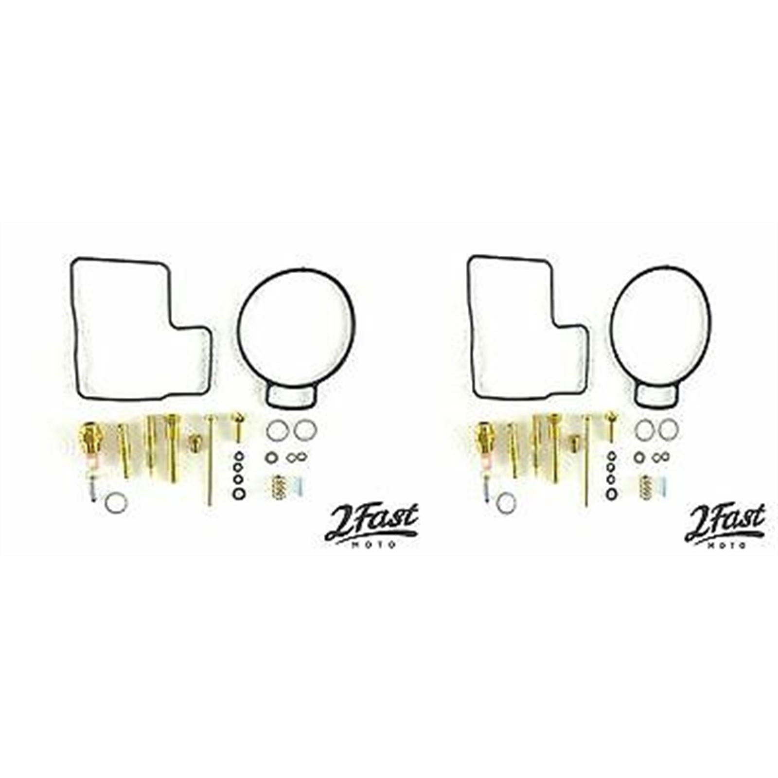 2FastMoto Carburetor Rebuild Repair Kit 2/Pack for Honda GL1500 Goldwing 95-98  25-90987x2_634611
