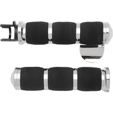 Avon Grips Chrome Air Cushion Grips with Throttle Boss for Indian MT-IN-AIR-90C-B_347603