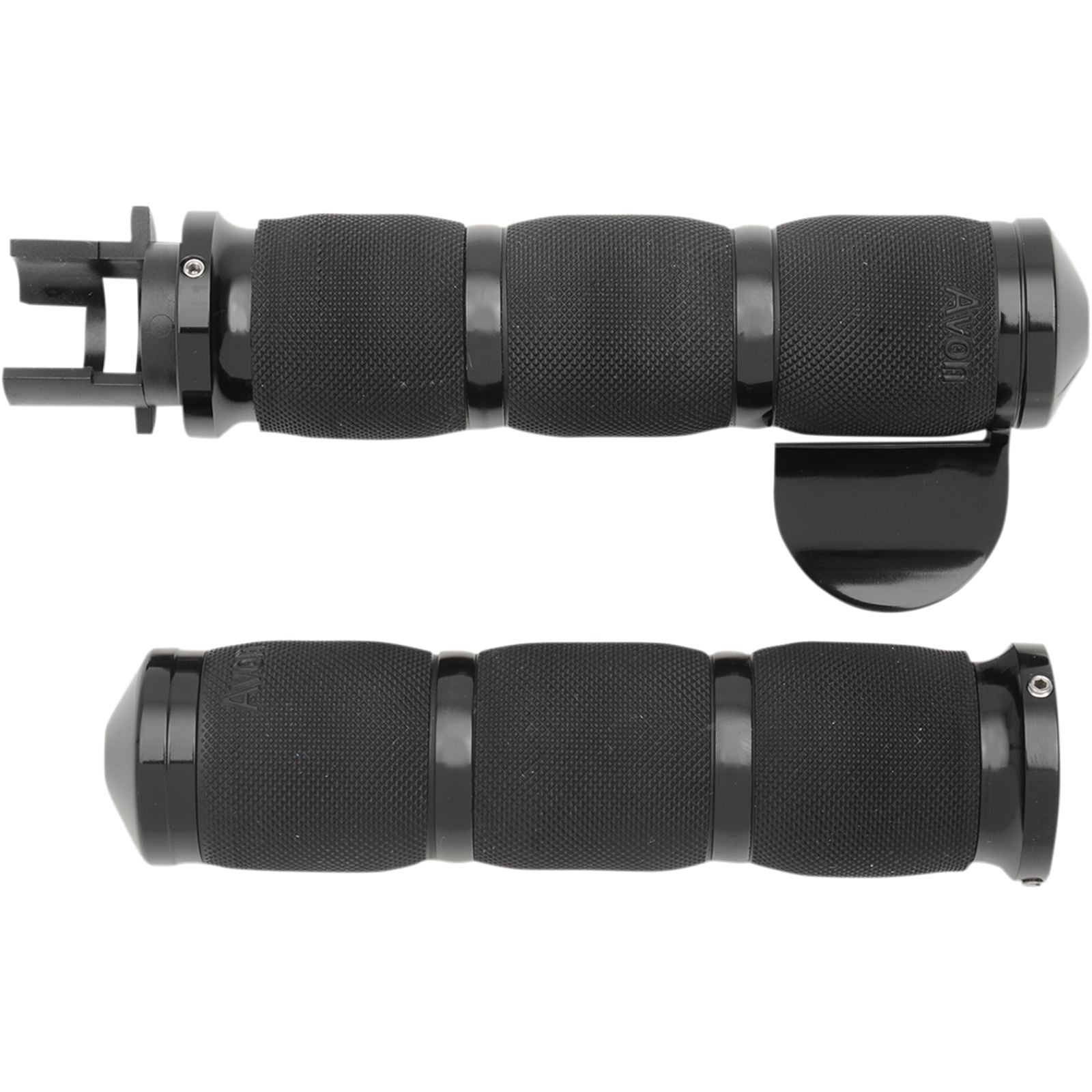Avon Grips Anodized Air Cushion Grips with Throttle Boss for Indian MT-IN-AIR-90A-B_347606