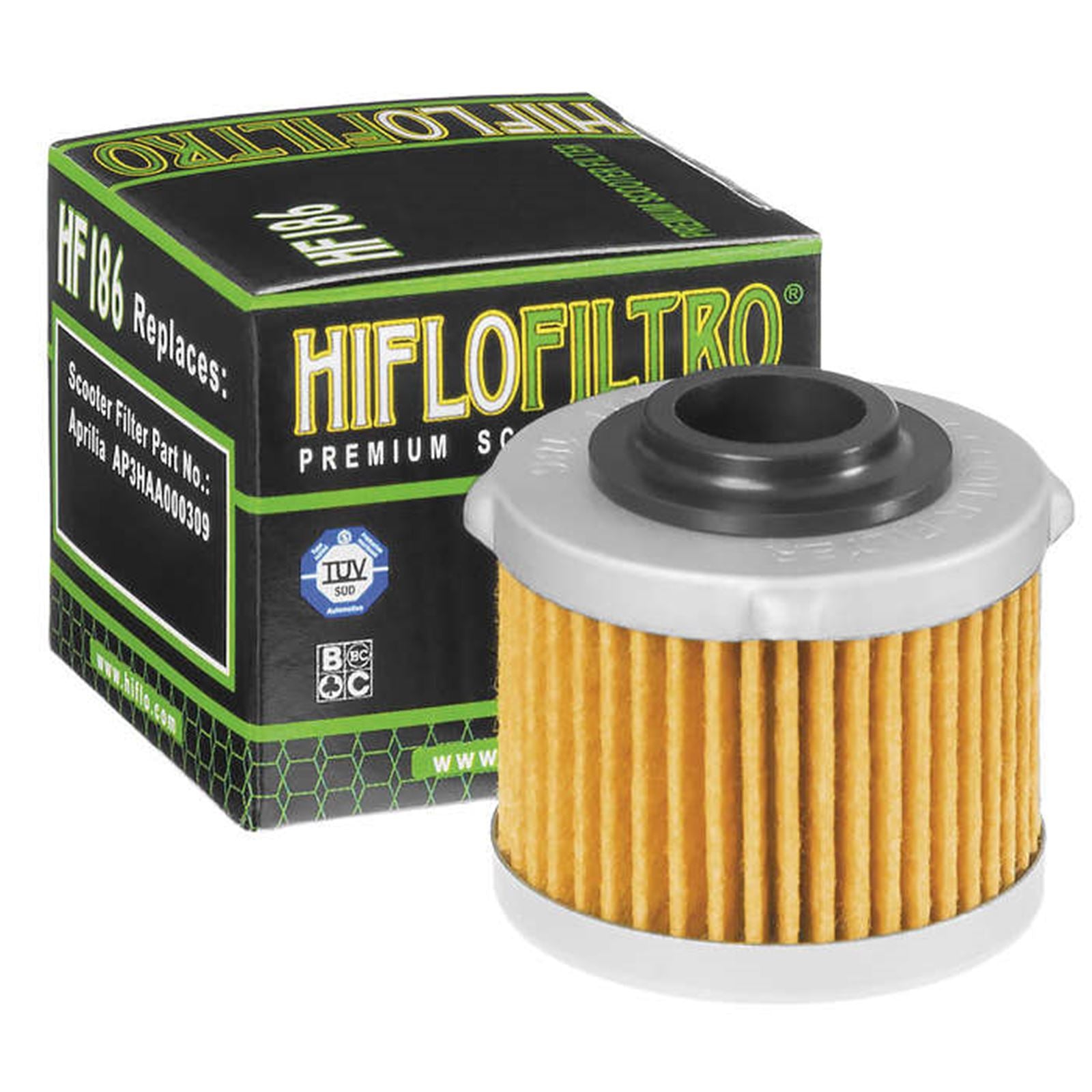 Hiflofiltro Oil Filter HF186_96288
