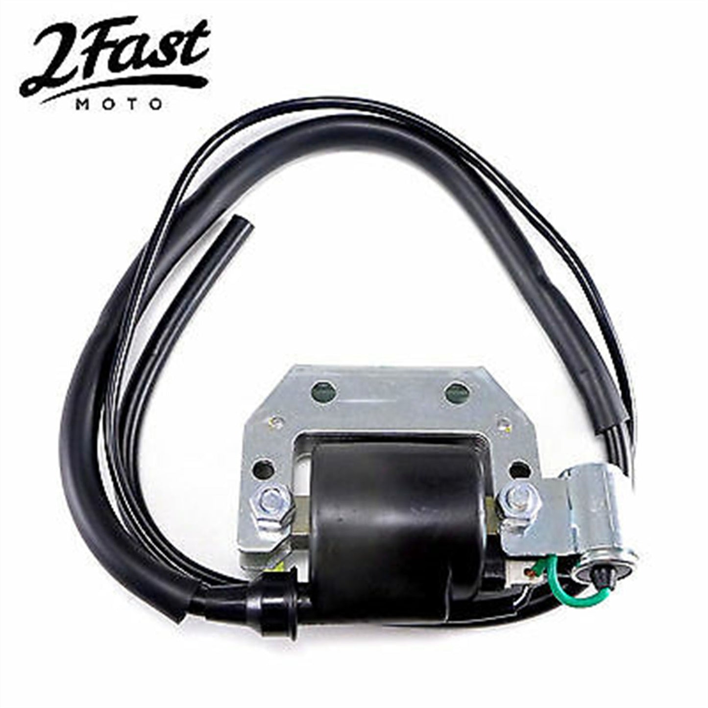 2FastMoto 6 Volt Ignition Coil with Condenser for Honda MR175, MT125, 250  2fm-46-10128_667954