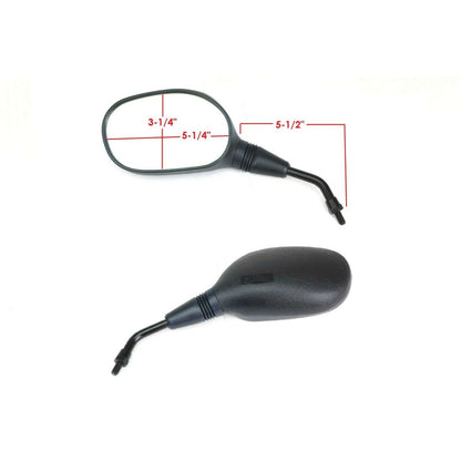 2FastMoto Left Side Mirror 8mm Reverse Thread for Yamaha Zuma CW50 4sb-f6280-00_657868