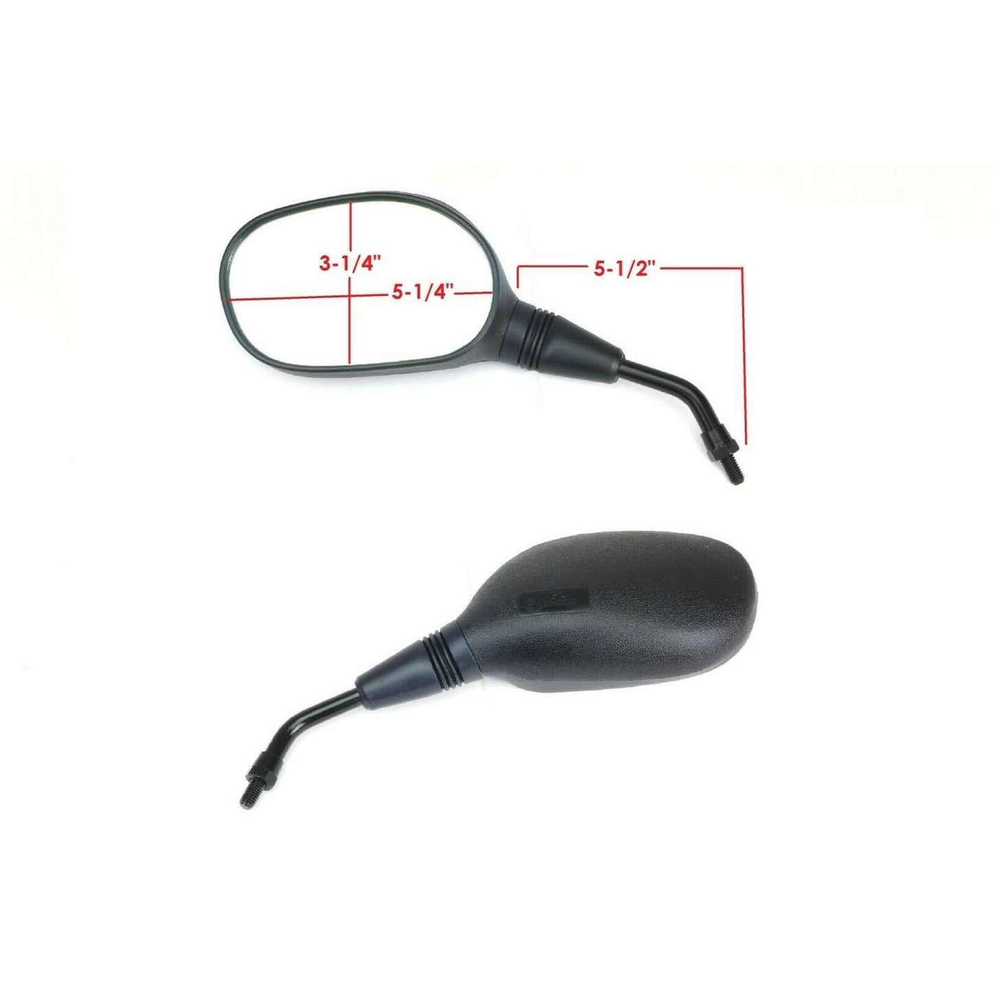 2FastMoto Left Side Mirror 8mm Reverse Thread for Yamaha Zuma CW50 4sb-f6280-00_664132