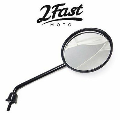 2FastMoto Right Side 4" Round 8mm Thread Mirror for Yamaha Zuma Scooter 12-11050RF_664098
