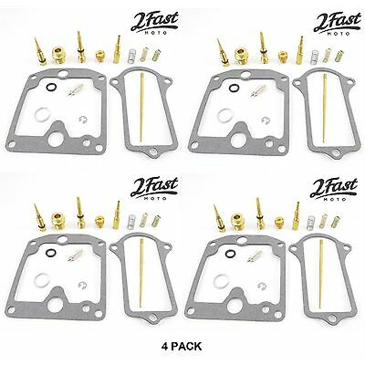 2FastMoto Carburetor Rebuild Repair Kits Jet For Suzuki GS750 B/C/E/N - 4/Pack 25-92760_634658