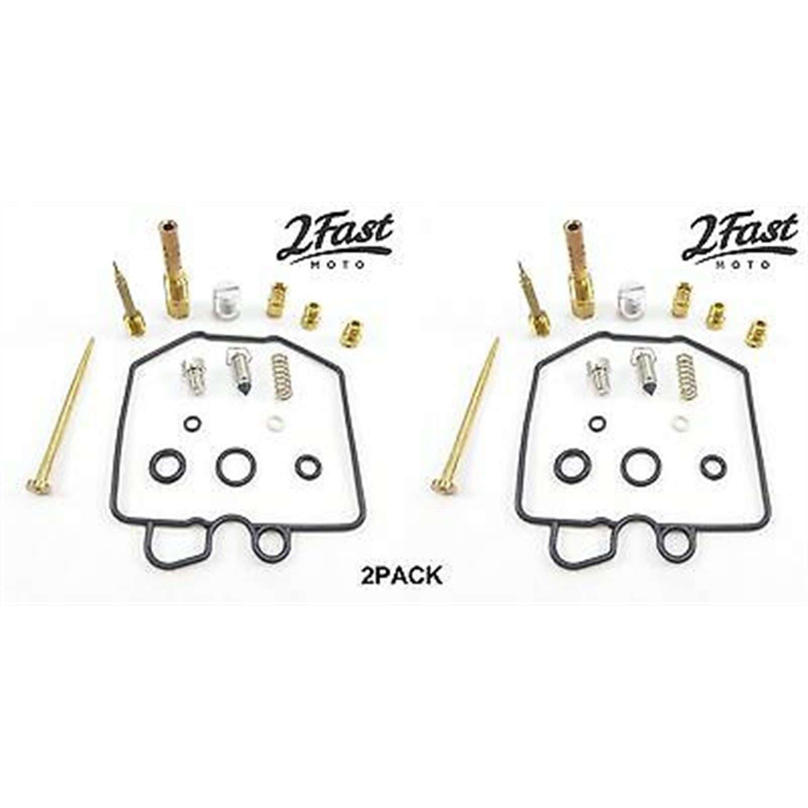 2FastMoto Carburetor Rebuild/Repair Kit 2/Pack for Honda CM400, 400A, 400T  25-90415_666418