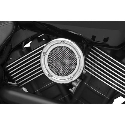 Kuryakyn Velociraptor Air Cleaner for V-Twin Chrome 9370_96969