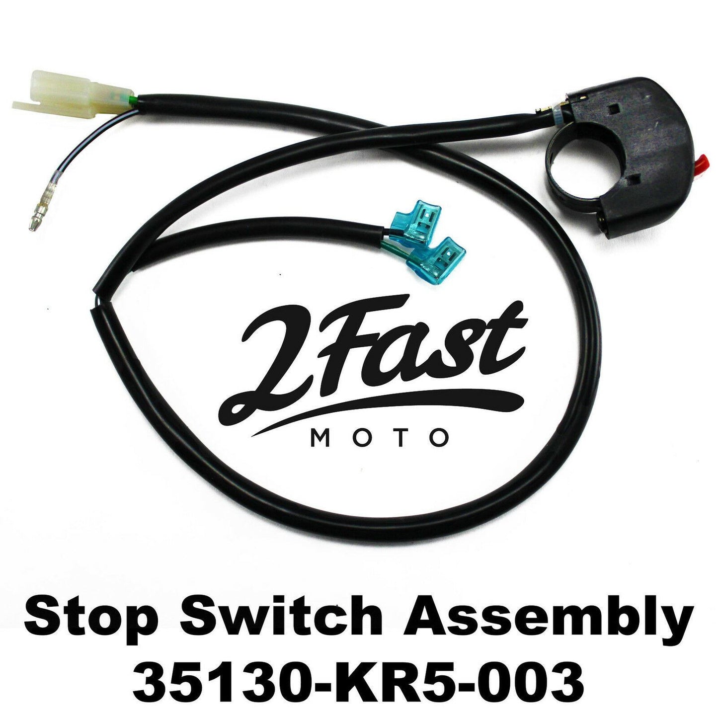 2FastMoto Engine Stop Switch Assembly for Honda Reflex 200 TLR200 '86-87  35130-KJ2-670_663053