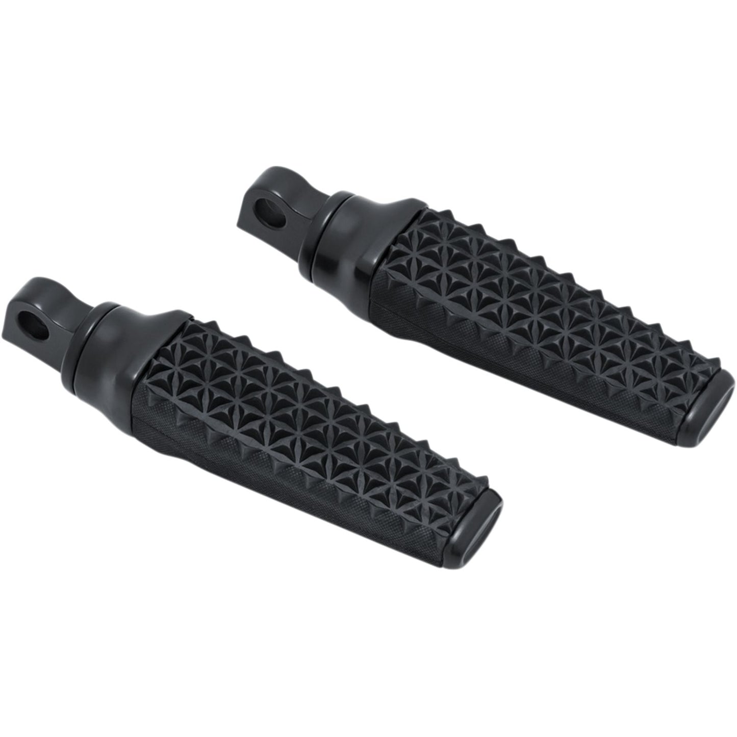 Kuryakyn Thresher Footpegs with Adaptor - Satin Black 5953_412091
