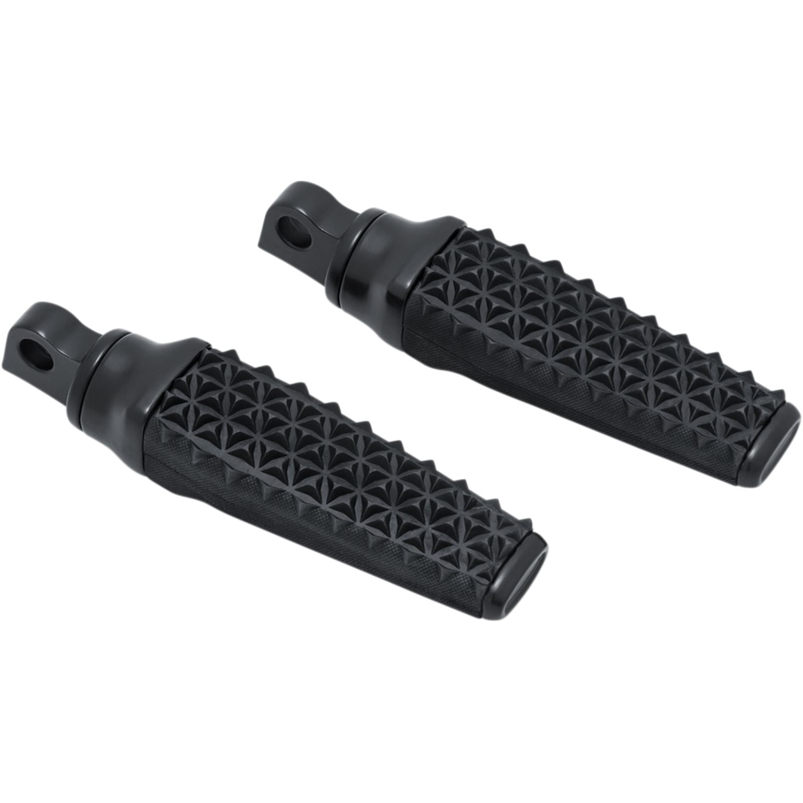Kuryakyn Thresher Footpegs with Adaptor - Satin Black 5953_412091