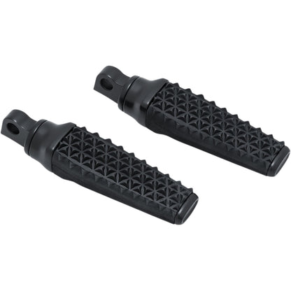 Kuryakyn Thresher Footpegs with Adaptor - Satin Black 5953_412091
