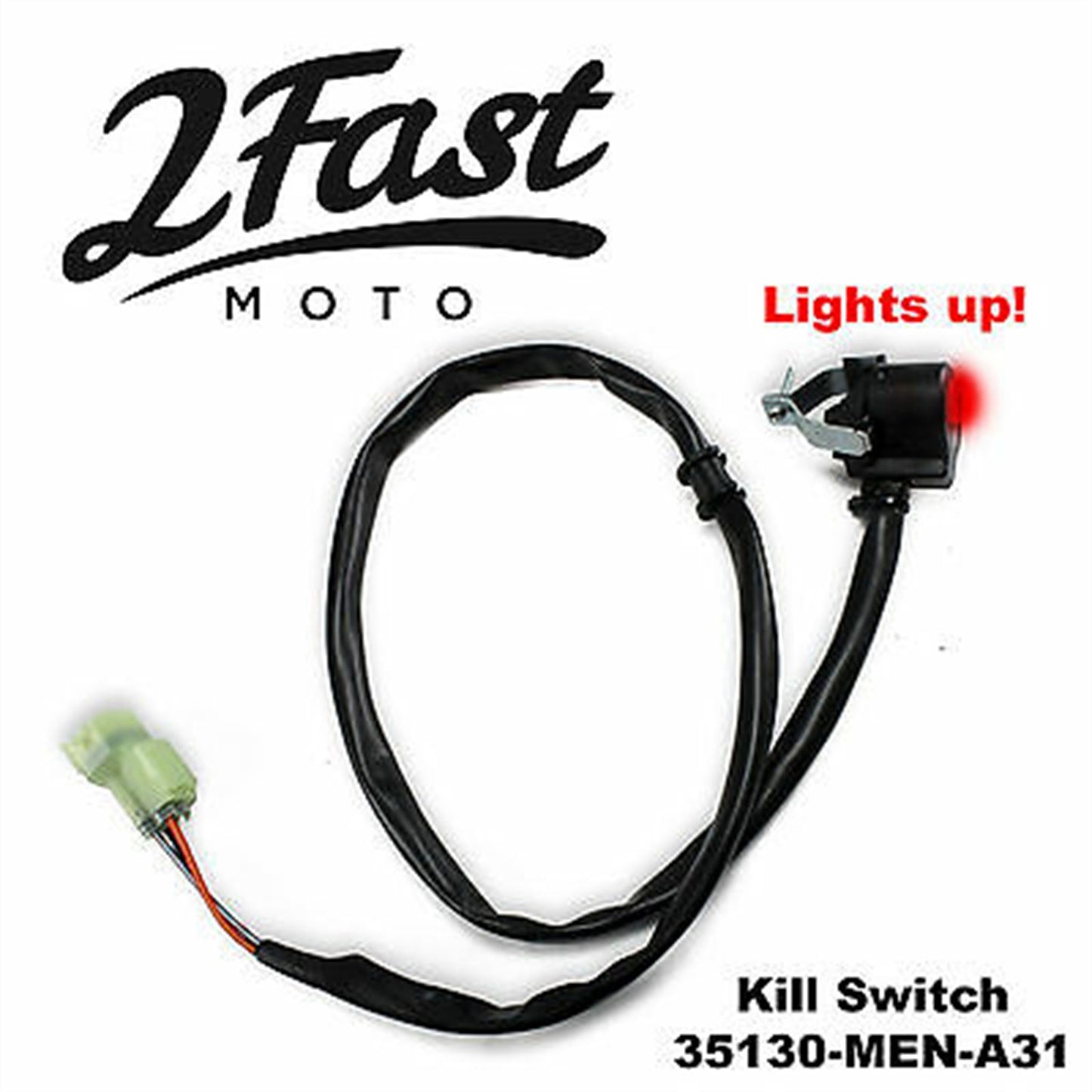 2FastMoto Kill Switch for Honda CRF250, CRF450 Dirtbike, MX Moto, Offroad 49-10255_632674