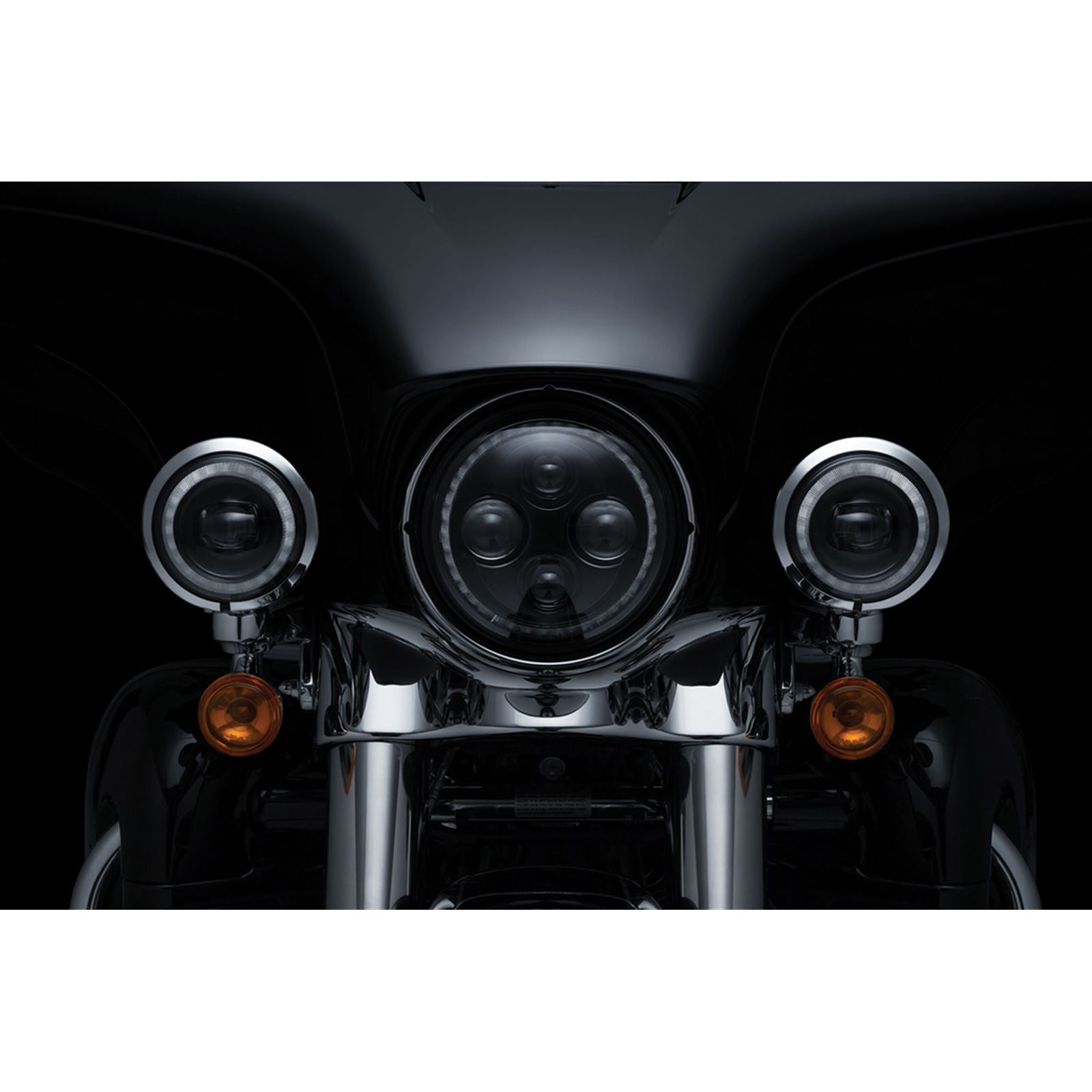 Kuryakyn 4.5" Orbit Vision LED Passing Lamps 2466_412419