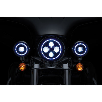 Kuryakyn 4.5" Orbit Vision LED Passing Lamps 2466_412420
