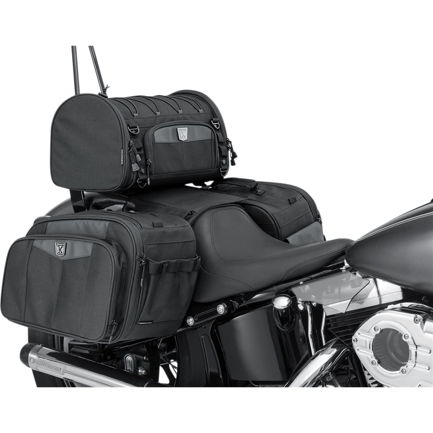 Kuryakyn Rambler Roll Bag Black [MPN: 5213]_413498