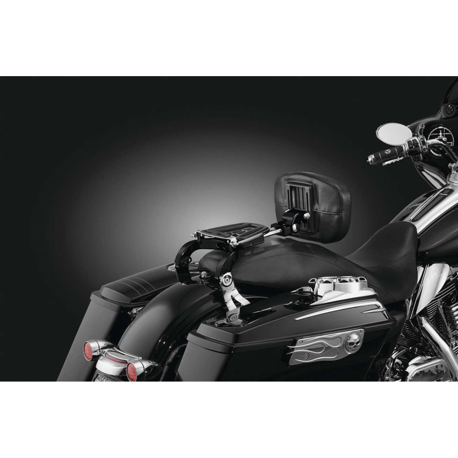 Kuryakyn Driver's/Passengers Black Backrest 1661_97408