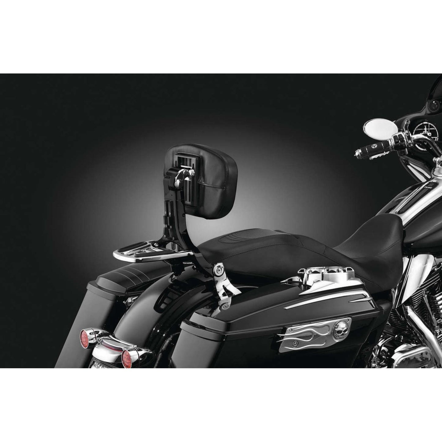 Kuryakyn Driver's/Passengers Black Backrest 1661_97409
