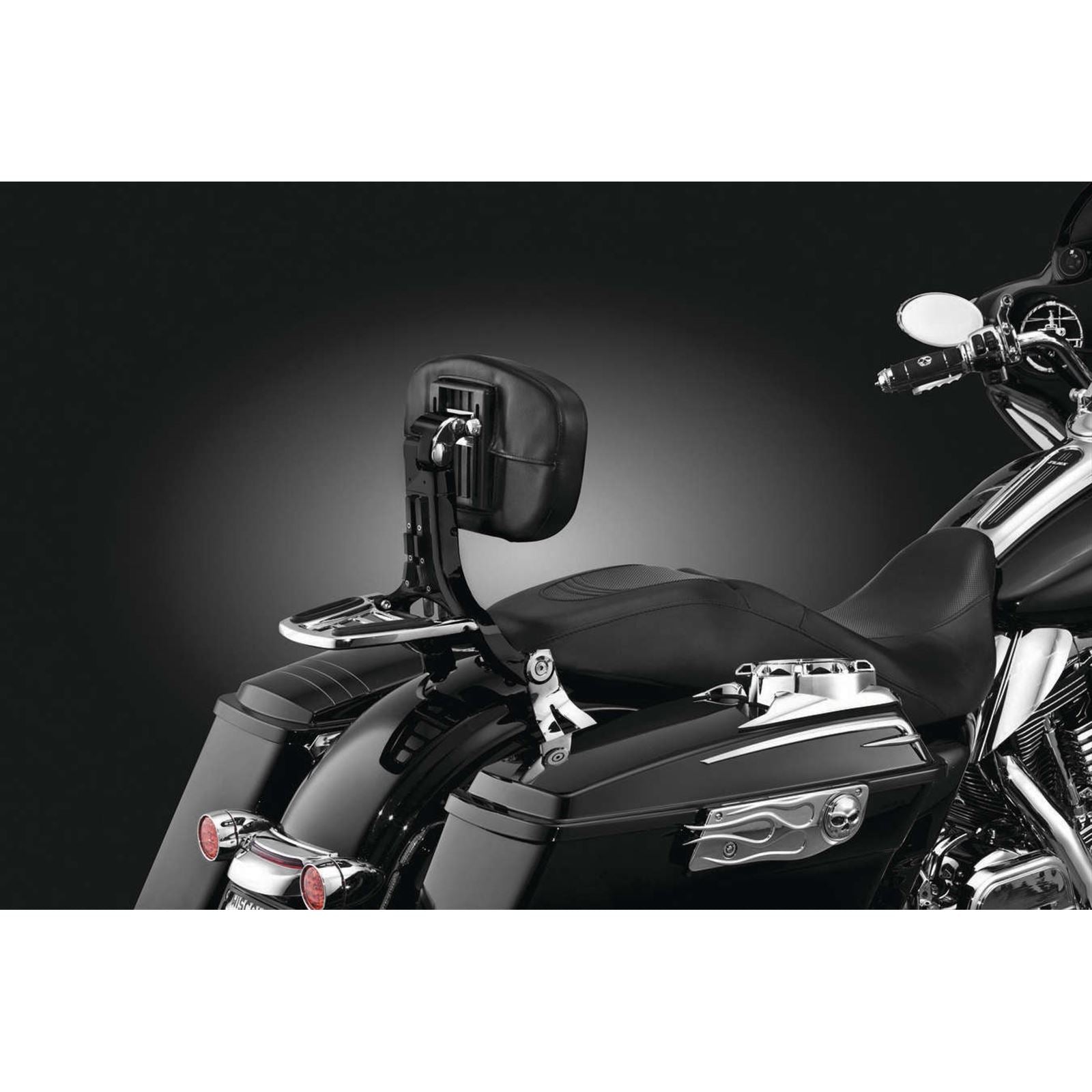 Kuryakyn Driver's/Passengers Black Backrest 1661_97409