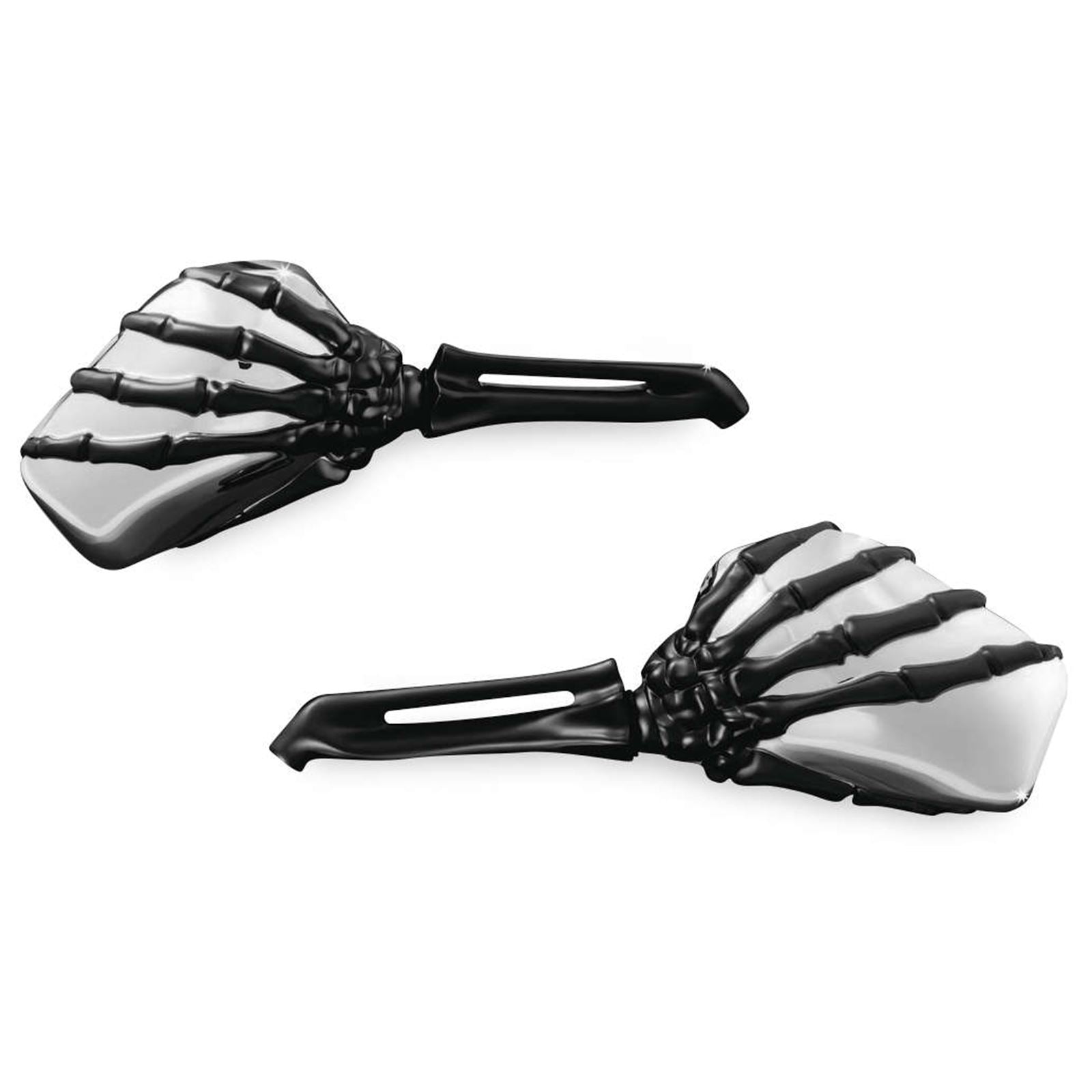 Kuryakyn Skeleton Mirror - Black/Chrome 1764_97422