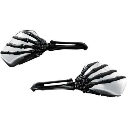 Kuryakyn Skeleton Mirror - Black/Chrome 1764_411038