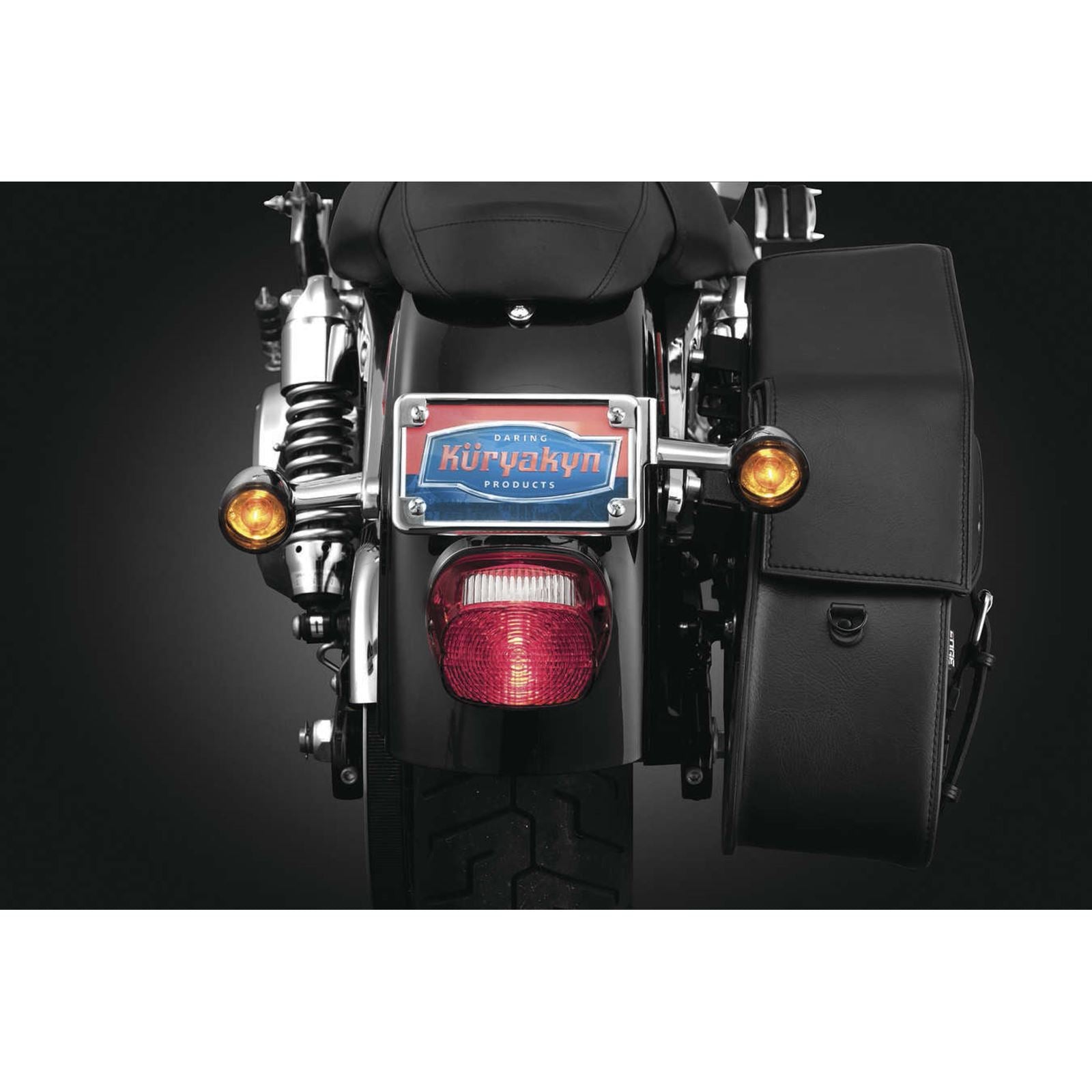 Kuryakyn License Plate Turn Signal Mount 3155_97428