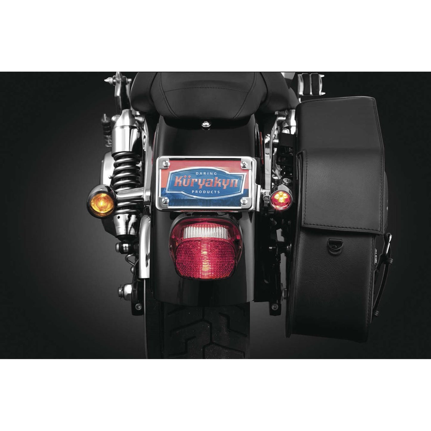 Kuryakyn License Plate Turn Signal Mount 3155_97429