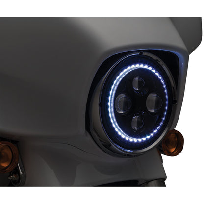 Kuryakyn 7" Headlamp with Halo 2460_412407