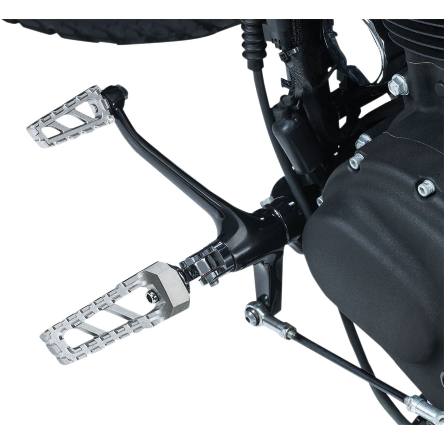 Kuryakyn Riot Shift and Brake Pegs Silver 3602_411759