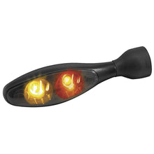 Kuryakyn Kellermann Micro 1000 Marker Lights Red/Amber LED - Dark Smoke Lens 2534_97614