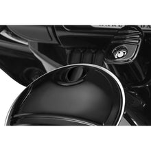 Kuryakyn Push Button Fuel Door Latch - Gloss Black 7428_97690