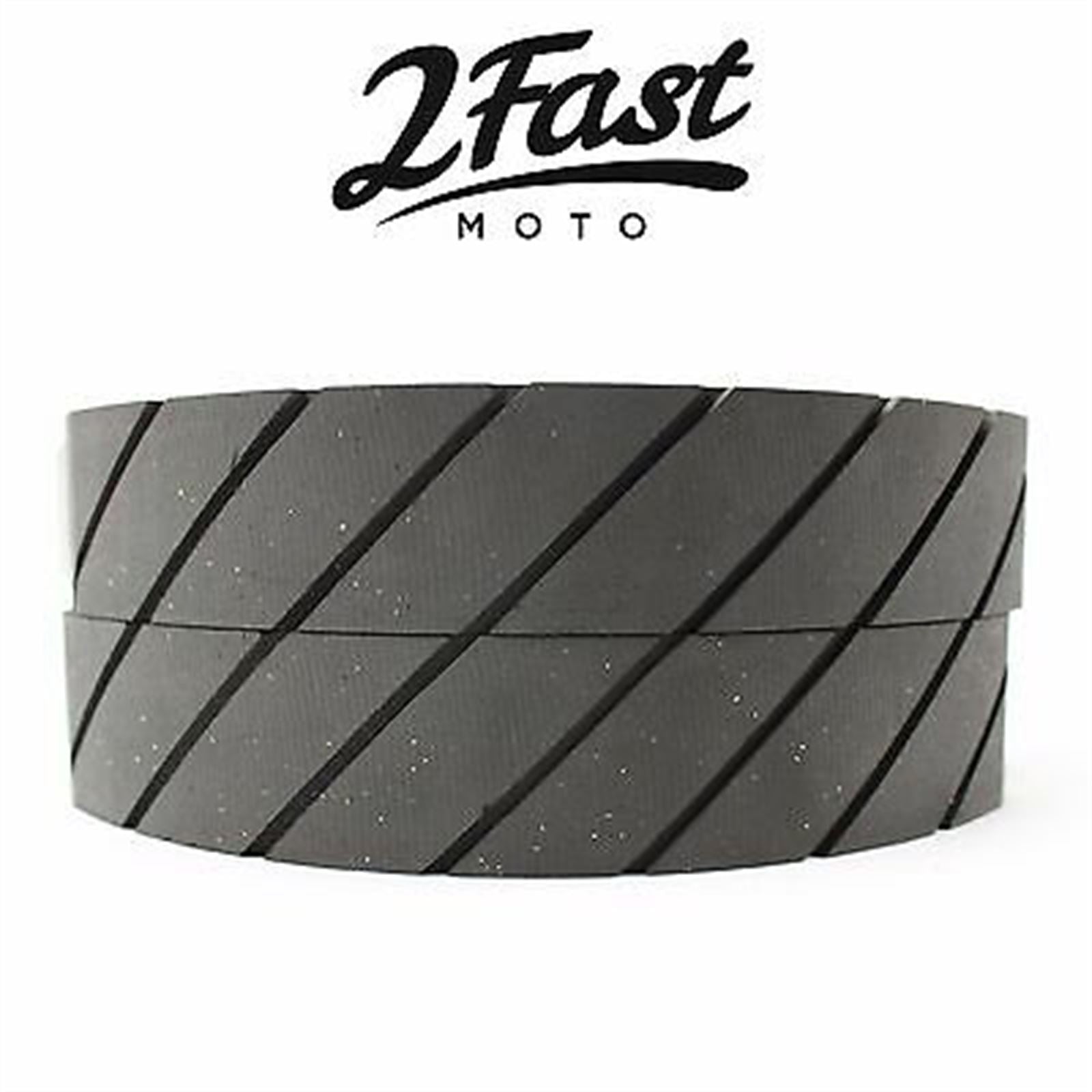 2FastMoto Front Brake Shoes for Yamaha DS6, DS7, RD250, RD350, XS400 ebc513 / vb-206_668265