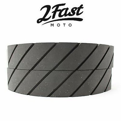 2FastMoto Front Brake Shoes for Yamaha DS6, DS7, RD250, RD350, XS400 ebc513 / vb-206_668265