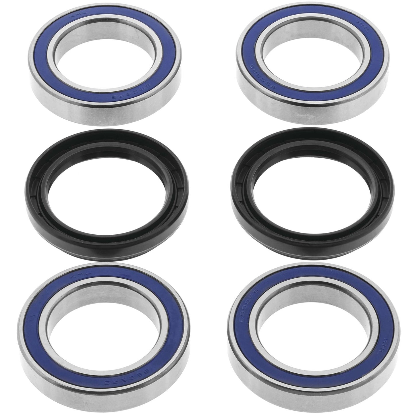 QuadBoss ATV Wheel Bearing and Seal Kit - Rear - For Yamaha 25-1456_98008