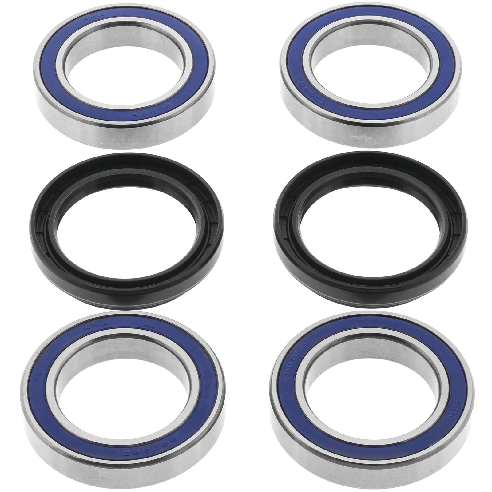 QuadBoss ATV Wheel Bearing and Seal Kit - Rear - For Yamaha 25-1456_98008
