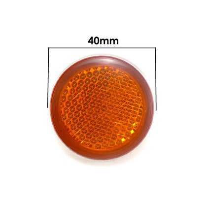 2FastMoto Amber 1 1/2" Diameter Reflector for Honda  33741-315-000 / 33741-286-670_664187