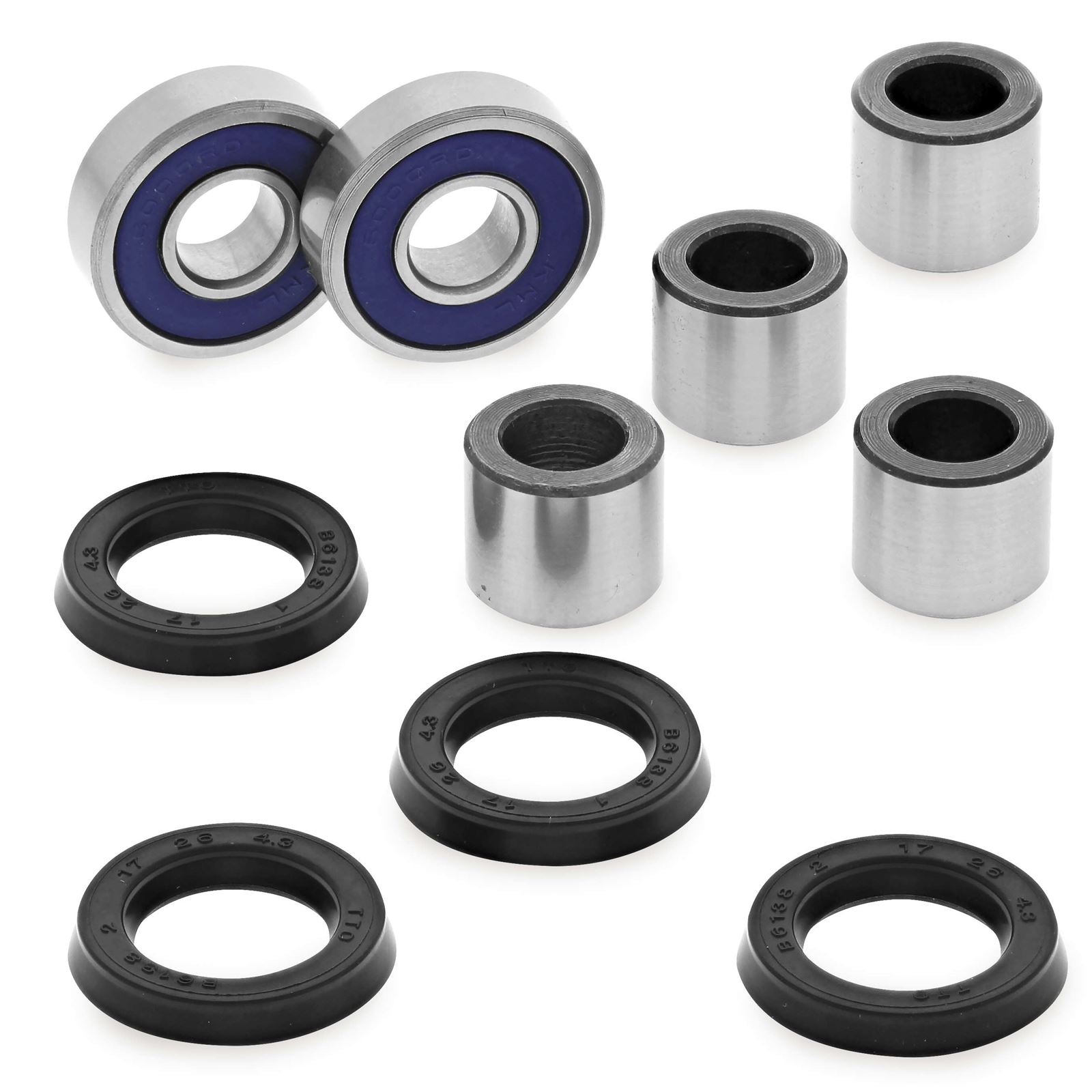 QuadBoss Front A-Arm Repair Kit for ATV - Lower/Upper for Arctic Cat/ Kawasaki 50-1152_98369