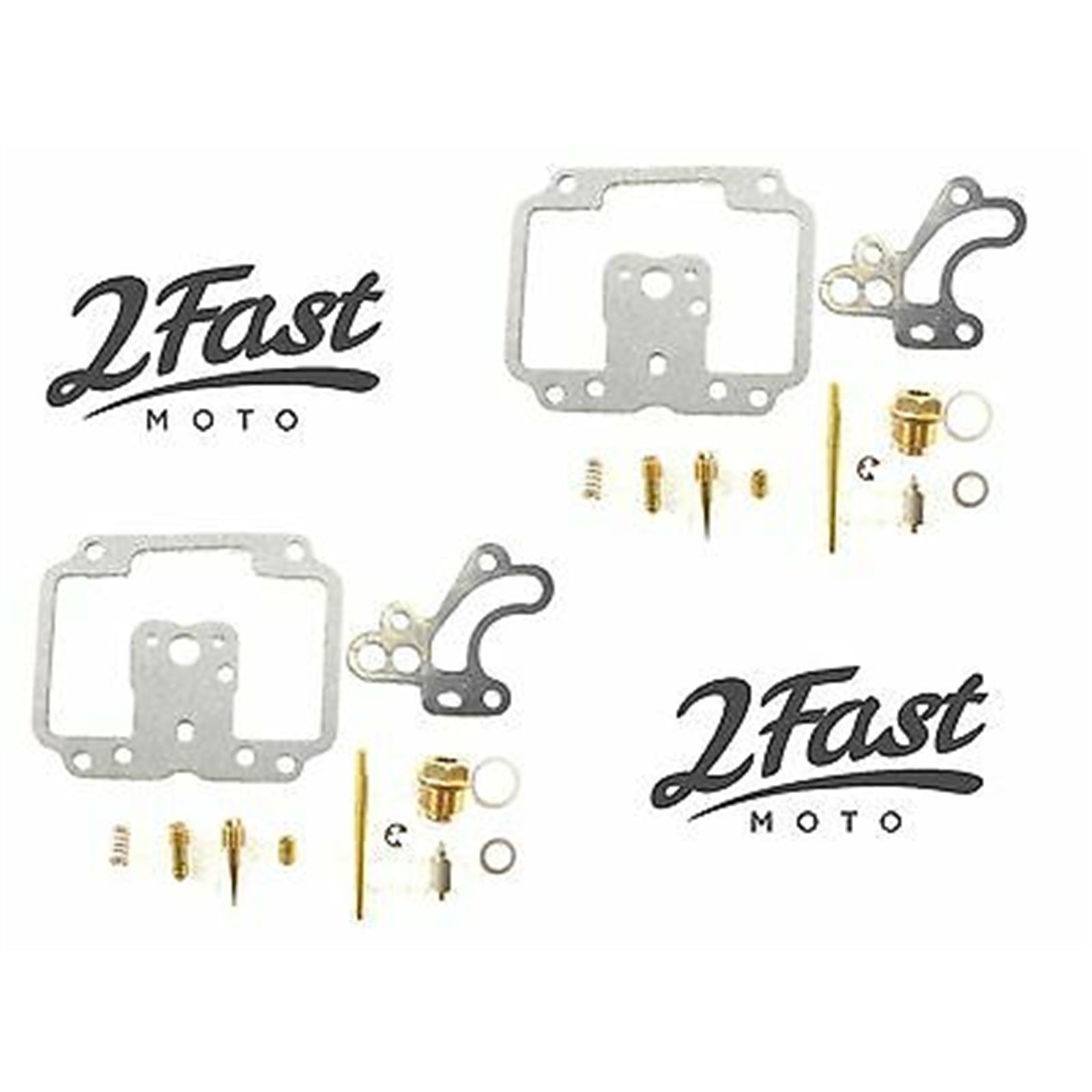 2FastMoto Carburetor Rebuild Repair Kit For Kawasaki KZ750B, KZ750 Twin 2/Pack 25-93750x2_665329